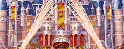 上海迪士尼乐园小作文，梦想照进现实的童话王国